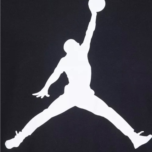 Nike Air Jordan T Shirt tee M 10-12 Youth performance dri-fit black jumpman - Picture 9 of 11